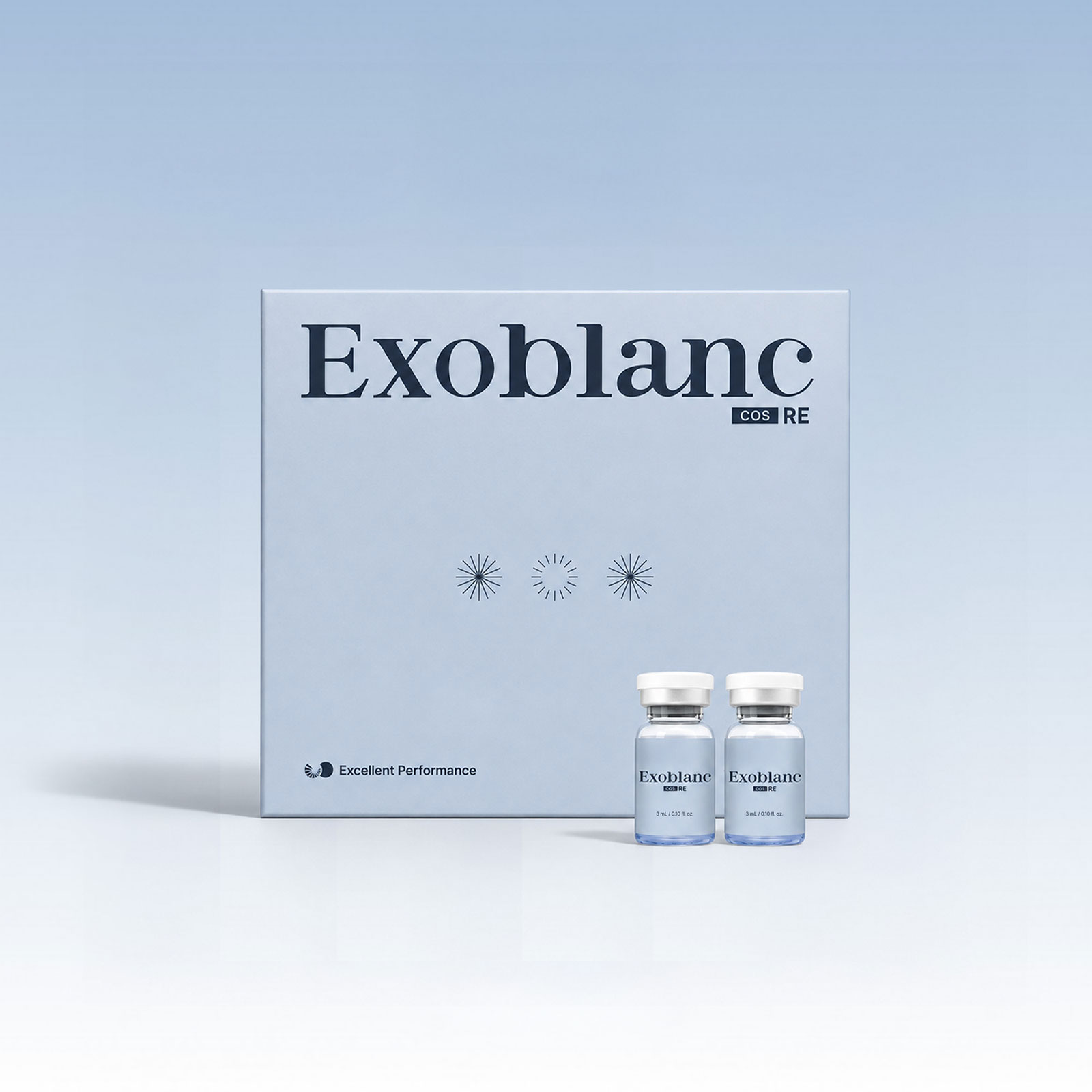 Exoblanc COS RE – Ampoule PDRN & Copper Tripeptide-1 Chăm Sóc Da Chuyên Sâu