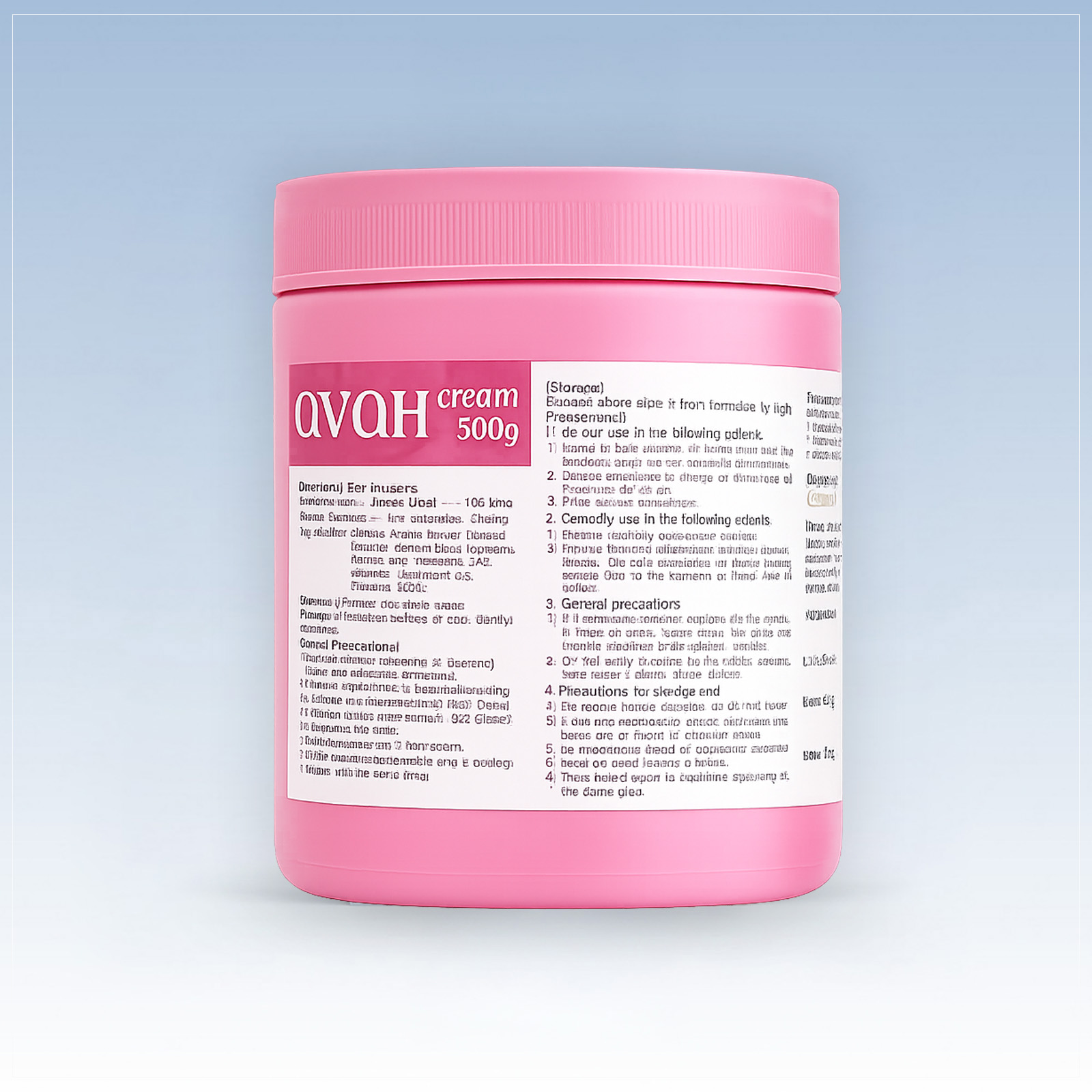 Kem ủ tê AVAH Cream 500 gram